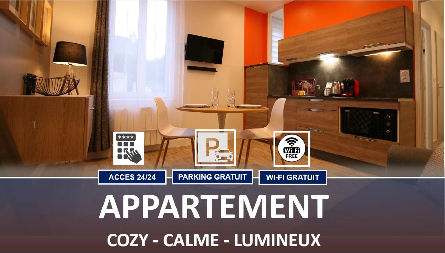 Le Faidherbe Style Appart' Hotel - Wifi Gratuit - Parking Gratuit Calme Et Lumineux 느베르 외부 사진